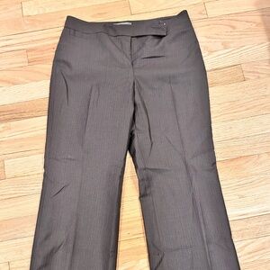 Ann Taylor, Petites - Size 6P, Dress Pants, Dark Brown
